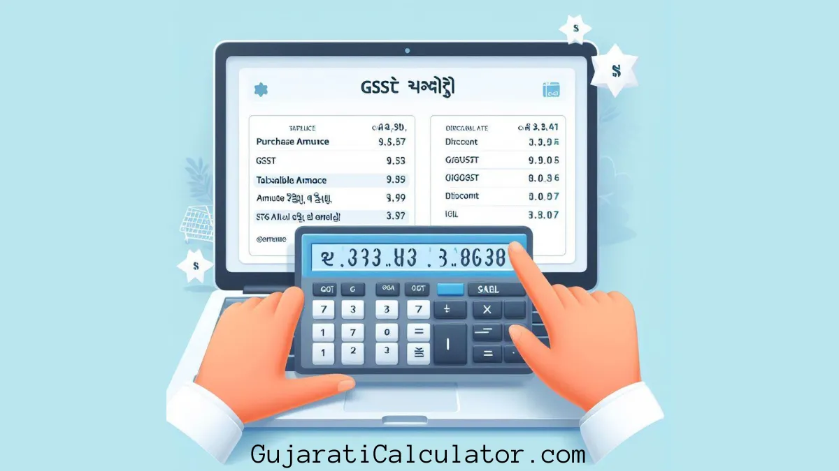 GST Cdaalculator: ઓનલાઈન જીએસટી કૅલ્ક્યૂલેટર,