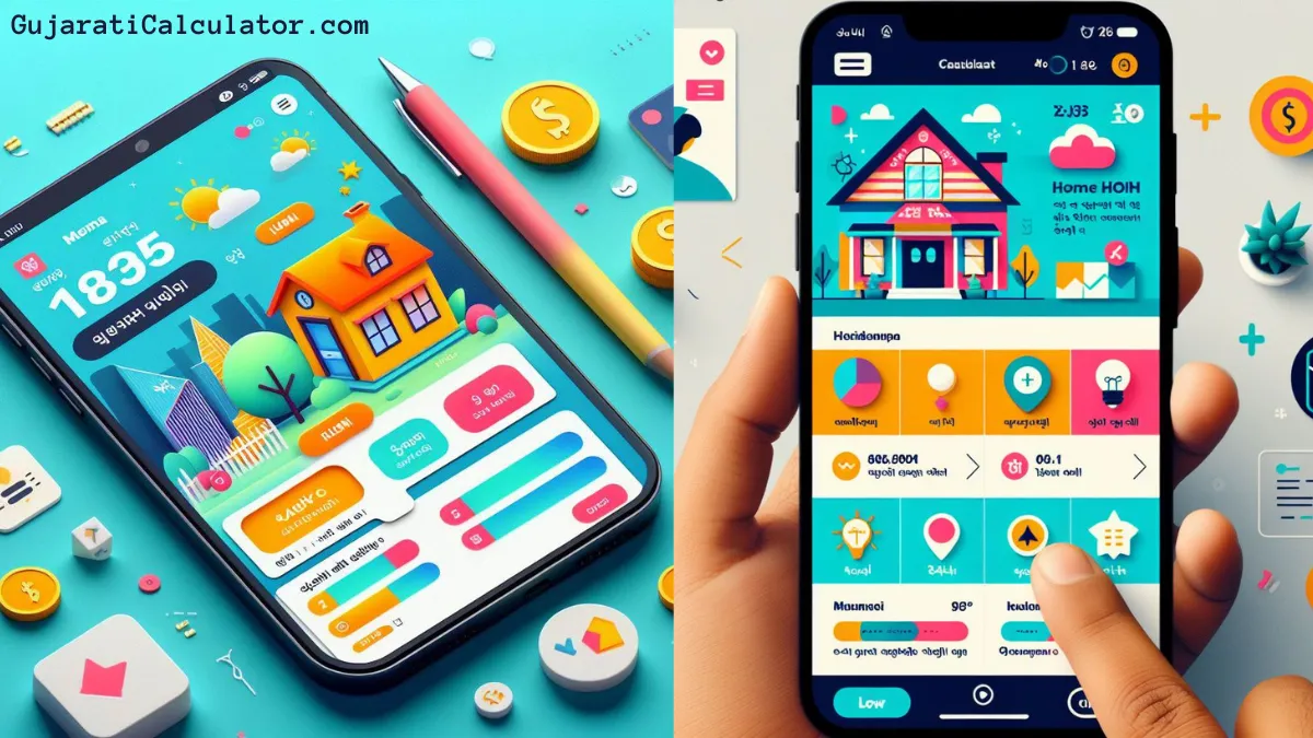 Home Loan EMI Calculator Gujarati, હોમ લોન કેલ્ક્યુલેટર