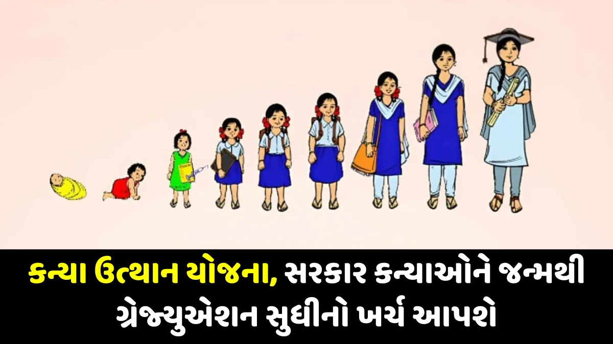 કન્યા ઉત્થાન યોજના, Kanya Utthan Yojana in Gujarati