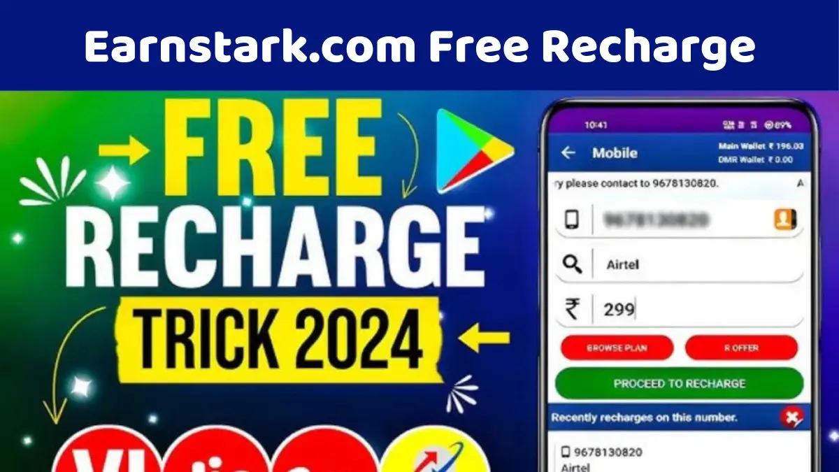 Earnstark.com Free Recharge