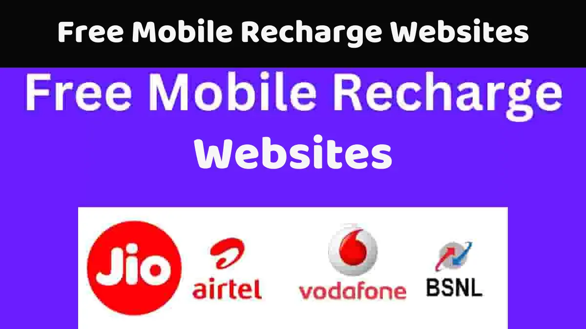 Free Mobile Recharge Websites