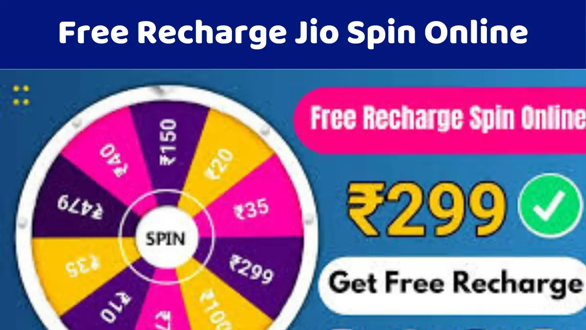 Free Recharge Jio Spin Online