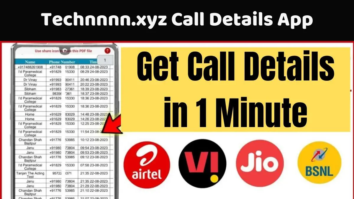Technnnn.xyz Call Details App