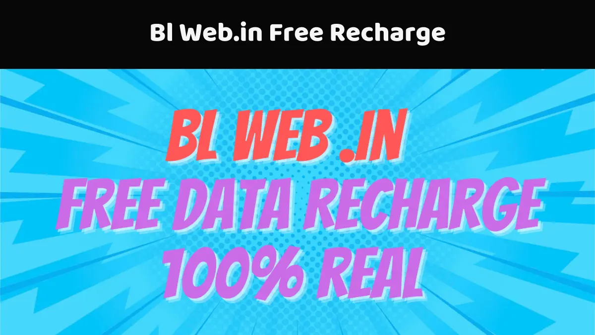Bl Web.in Free Recharge