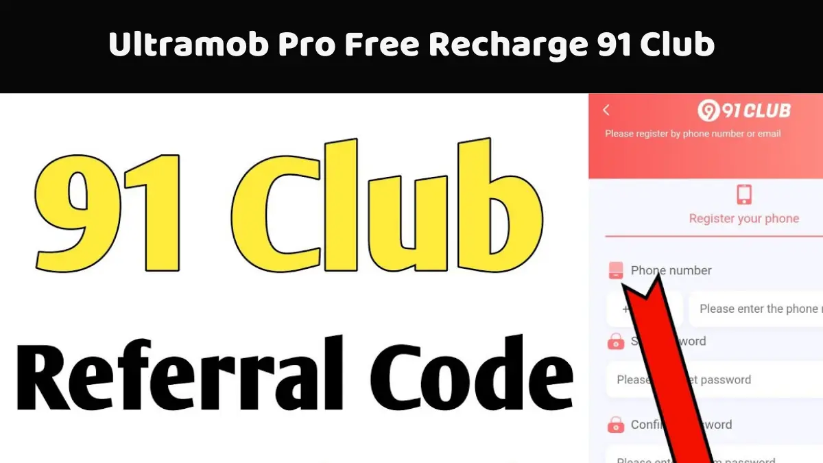 Ultramob Pro Free Recharge 91 Club